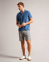 TURA-Shorts-Regular Fit Dogtooth Short- Ted Baker Romania